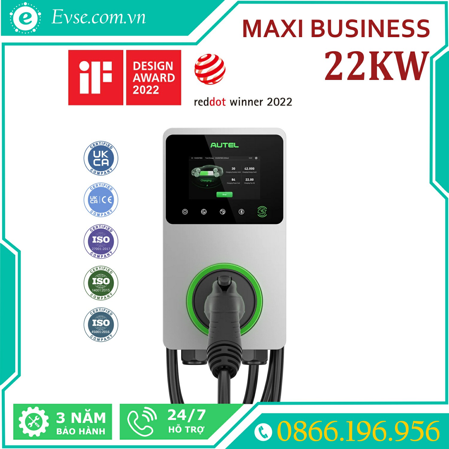 EVSE VN | Giải pháp lưu trữ năng lượng (BESS) và Hệ thống trạm sạc xe điện toàn diện
